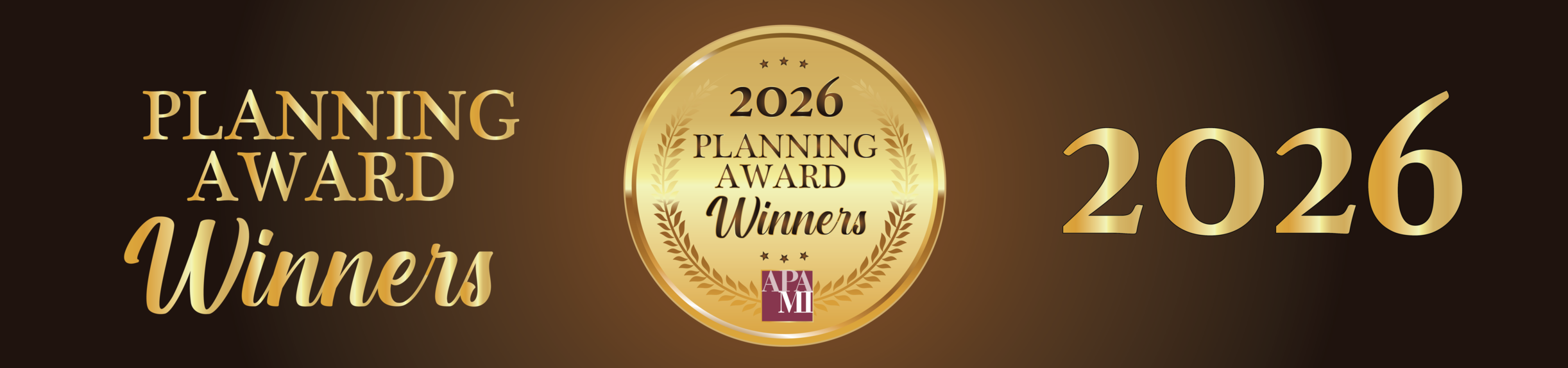 Planning Award Banner 2026